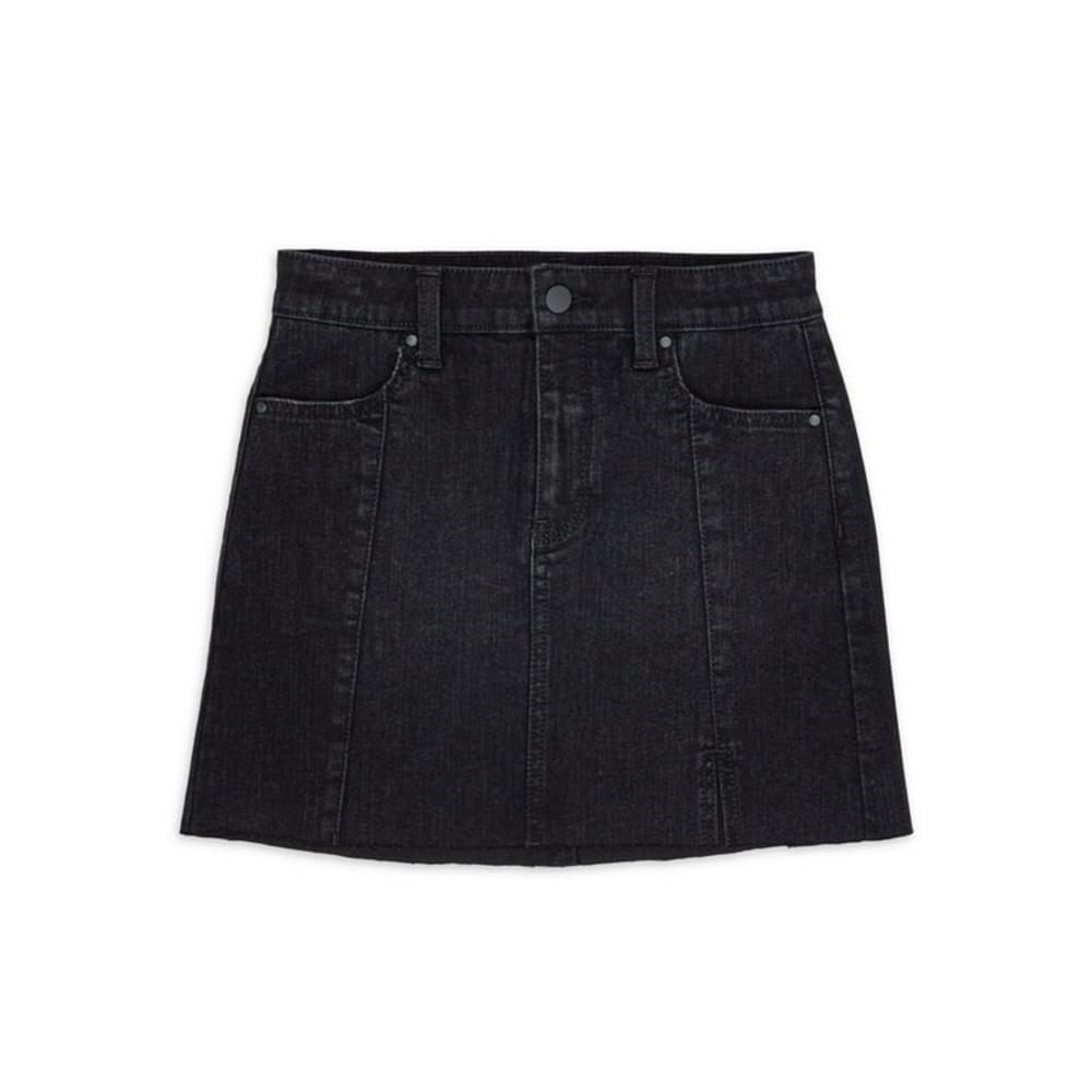 Wonder Nation Classic Black Denim Skirt NWT 14/16 plus
